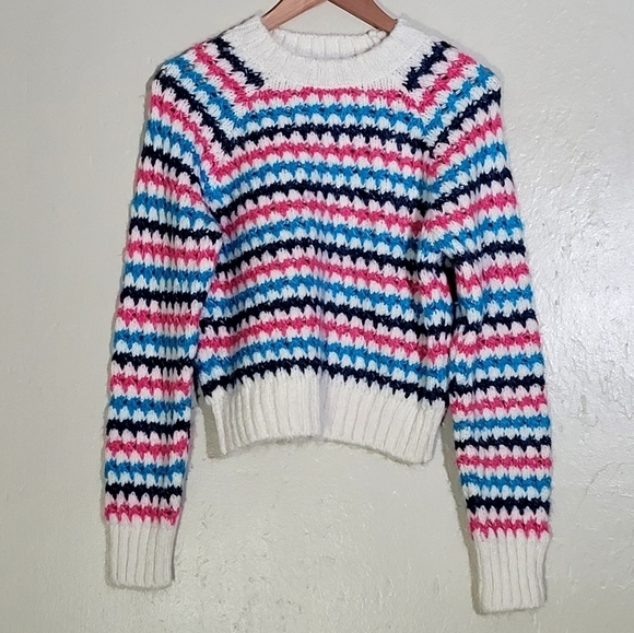 Zara Colorful Knit Sweater - Picture 2 of 5